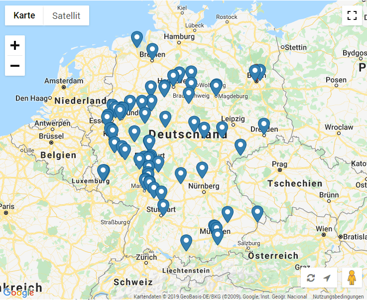Verzeichnis offener MRTs in Deutschland